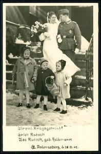 11x Foto- St. Andreasberg Braunlage im Harz - Soldat Hochzeit 1942 Fam. Heldmann - Bild 1 von 22