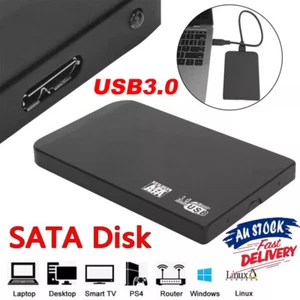 4TB Speedy Portable USB 3.0 External Hard Drive Expansion 3TB HDD 2TB 2.5" 1TB - Picture 1 of 19