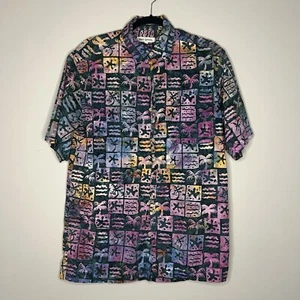 Herren Basic Options Kurzarm Batik Baumwolle Hemd, mehrere Muster Größe M - Bild 1 von 6