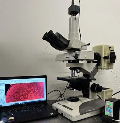 Nikon Optiphot 2 EFD 3 Microscope Upgraded Broadband LED Fluorescence - Image 1 of 4
