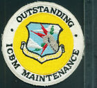 STRATEGIC AIR COMMAND OUTSTANDING ICBM MAINTENANCE-USAF - Cut edge on embroidery