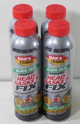  Bar's Leaks 1111 4 Pack Head Gasket Fix Block Seal 24 oz. Pack of 4  - Image 1 of 4