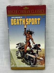 DEATHSPORT Vhs Roger Corman David Carradine - Picture 1 of 9