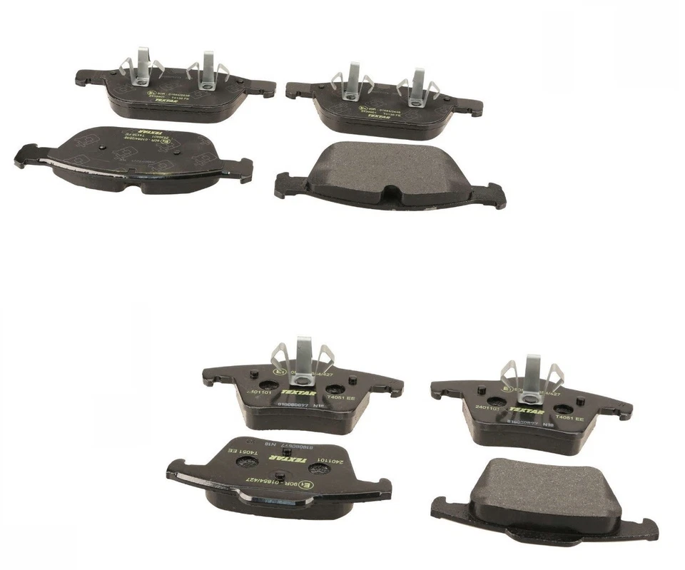 Textar Front & Rear Pad Set Brake Kit For Volvo XC90 2003-2014 328mm Front Disc - Image 1 of 1