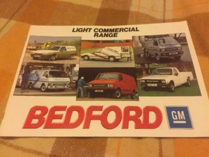 Original BEDFORD LIGHT COMMERCIAL VAN RANGE VERKAUFSPROSPEKT 44 Seiten 1986 - Bild 1 von 11
