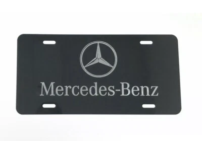 Mercedes Benz  Aluminium License Plate Highest Quality For All Vehicles - Image 1 of 4
