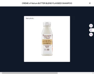 CREME of Nature BUTTER BLEND FLAXSEED SHAMPOO - Picture 1 of 1
