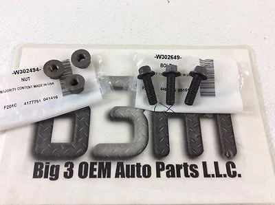 Ford Super Duty 2008-2010 6,4 L turboalimentado tubo de escape pernos y tuercas OEM Foto 1 de 3