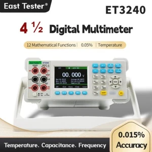 Bench Digital Multimeter 4 1/2 Digits Dual-Display USB OHM Cap Temp Test SCPI - Picture 1 of 10
