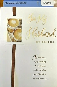 HUSBAND BIRTHDAY Cards "With I LOVE YOU BIRTHDAY messages 14 Choices Hallmark 92 - Picture 1 of 47