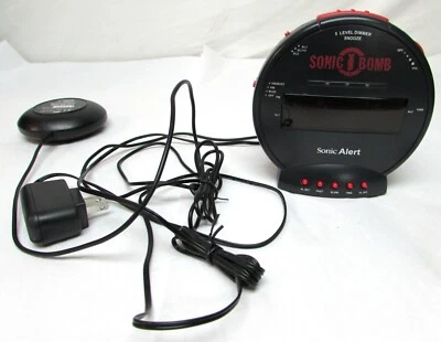 Sonic Bomb SBB500SS Bomb Loud Dual Alarm Clock with Bed Shaker - Image 1 of 4