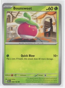 Pokemon Paradox Rift 008/182 Bounsweet - Picture 1 of 1