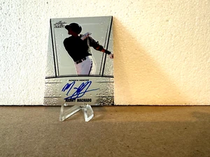 Manny Machado 2011 Leaf Metal Draft Auto Rookie On Card Autograph FREE SHIP - Picture 1 of 2
