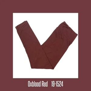 OS Lularoe Leggings Solid Oxblood Red NEU 191524 - Bild 1 von 2