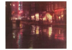 Postcard Bernard Eilers Photo "Reguliersbreestraat Amsterdam" '34 V&A London MNT - Picture 1 of 1