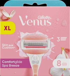 Gillette Venus XL Comfortglide Spa Breeze Damen 8 Ersatzklingen Neu (49)