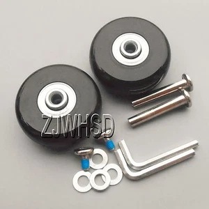 Luggage Suitcase Replacement Wheels OD 50 (1.97") ID 6 W 22 Axles 35 Repair Set - Picture 1 of 1