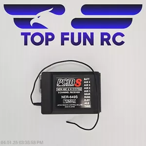 PCMS 9 Kanal Empfänger NER-649S 72mhz - Bild 1 von 1