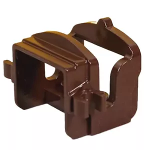 new LEGO Horse Saddle, dark-brown with two side clips (2022-2024) - Picture 1 of 1