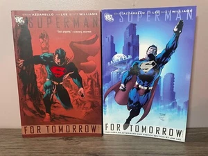 Superman: FOR TOMORROW - Volume 1-2 (Softcover) Brian Azzarello, Jim Lee - Picture 1 of 6