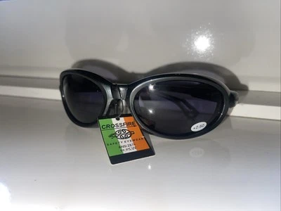 CrossFire Raptor Safety Glasses - Frame +2.5 smoke Lens Pearl Grey - Foam Lined - Image 1 of 4