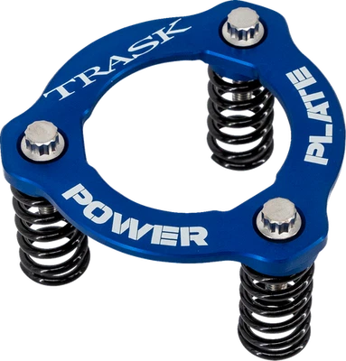 Trask 蓝色高压板弹簧套件适用于 2009 - 2024 Harley Touring 软尾 — 第 1/2 张图片