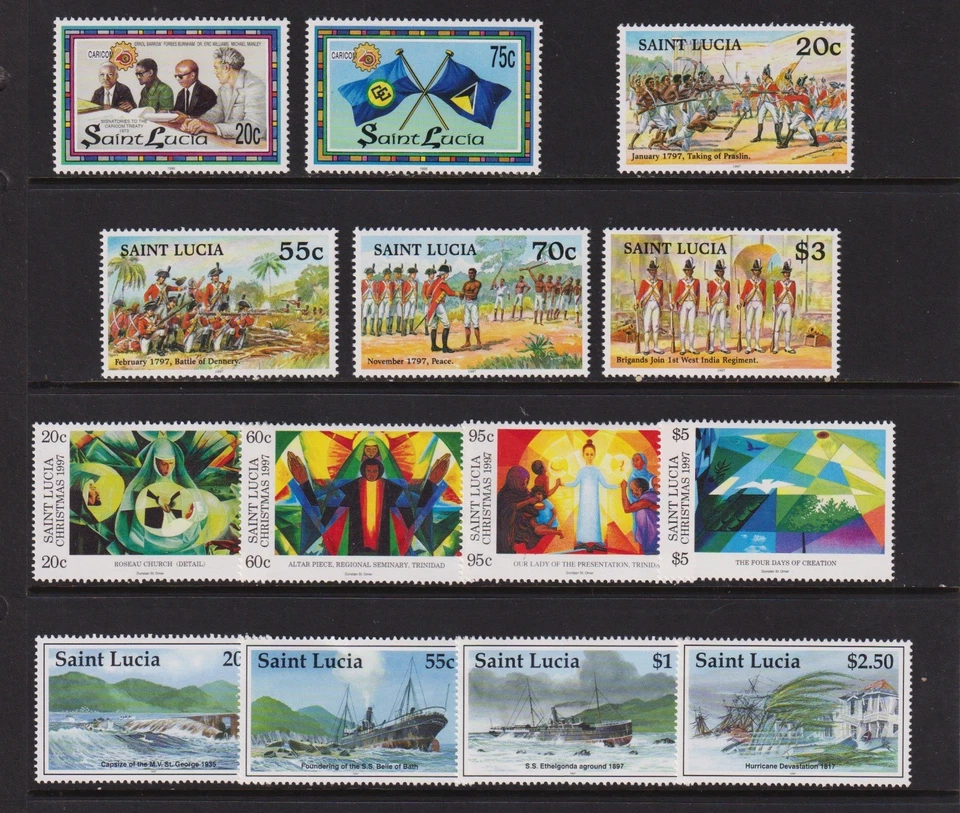 Сент-Люсия - как новая, без наклеек и следов выпуски 1997-98 гг., кошка. $30,80 - Изображение 1 из 1