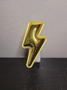 BATH & BODY WORKS LIGHTNING BOLT WALLFLOWER PLUG-NIGHTLIGHT NEON YELLOW - Picture 1 of 6