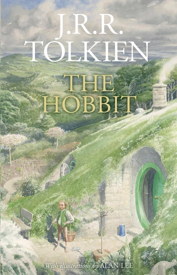 The Hobbit by J.R.R. Tolkien (English) Hardcover Book - Image 1 of 1