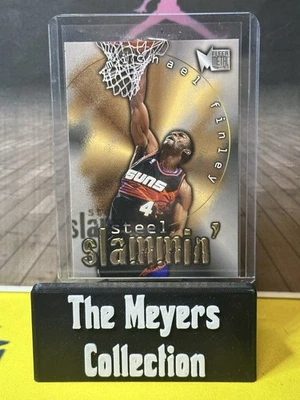 1996-97 Metal Michael Finley Steel Slammin' #3🔥💎🔥 - Image 1 of 3