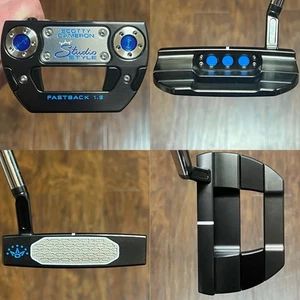 Scotty Cameron Studio Style Fastback 1.5 Putter - LH - New - Xtreme Dark - BLU - Picture 1 of 10