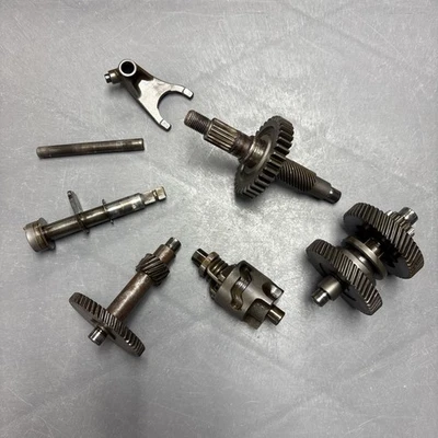 2004 POLARIS PREDATOR 90 TRANNY TRANSMISSION GEAR SET SHIFT DRUM FORK - Image 1 of 4