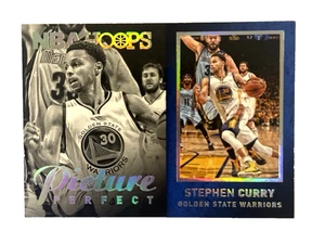Stephen Curry Warriors 2015-16 Panini NBA Picture Perfect Insert Card #9 Rare - Picture 1 of 2