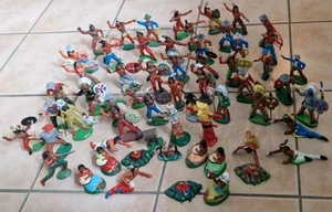 DDR Spielfiguren Cowboys Indianer - Bild 1 von 10