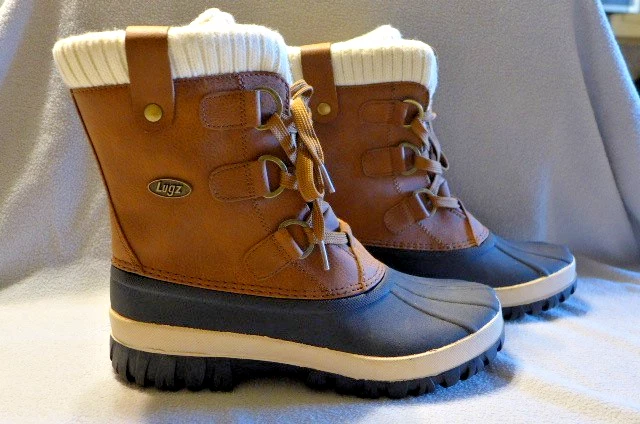 Botas de invierno impermeables Lugz forradas con puntera de pato tormentosa para mujer talla 8 NUEVAS Foto 1 de 4