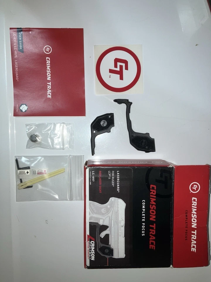Laserguard Crimson Trace, para Ruger LCP 2, laser vermelho - Imagem 1 de 4
