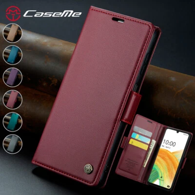 For Samsung Galaxy A12 A22 A32 A52 A72 Leather Wallet Case Card Slot Flip Cover - Image 1 of 4