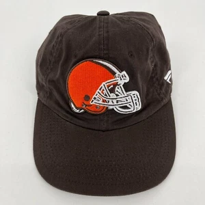 Fanatics Strapback Hat Men's One Size Brown Cleveland Browns Football NFL Logo - Picture 1 of 8