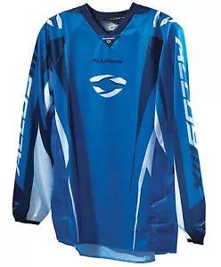 MOTOCROSS JERSEY ALLOY MX PULSE BLUE race shirt enduro mtb bike top new - Picture 1 of 4