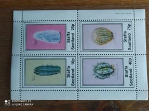 Estampillas locales del Reino Unido STAFFA (ESCOCIA) montadas sin montar** S/S cactus (Reino Unido26 - Imagen 1 de 1