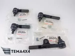 Genuine OEM Tie Rod End set for Toyota Land Cruiser J80 LX450 - Picture 1 of 4