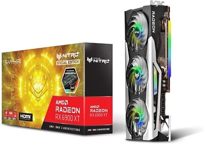 Sapphire NITRO+ Radeon RX 6900 XT OC Special Edition 11308-03-20G VD7613 - Image 1 of 4