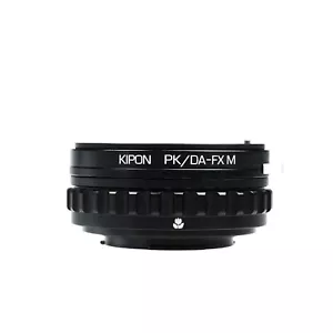 KIPON Macro Adapter with Helicoid Tube for Pentax DA Lens to Fuji X-Pro1 Camera - Picture 1 of 5