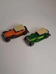 Hot Wheels 31 Doozie Orange and Green Hong Kong Duesenberg Flying Colors Vintage - Picture 1 of 2