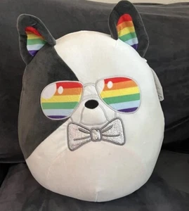Squishmallows Lamont The Pride French Bulldog 12" Plush Select Series - Picture 1 of 7