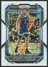 2022-23 Panini Prizm Kennedy Chandler Rookie White Sparkle