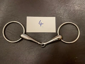 Silk Steel Sprenger. Einfach gebrochenes Edelstahl Gebiss, 13.5cm , 19mm stark - Bild 1 von 2