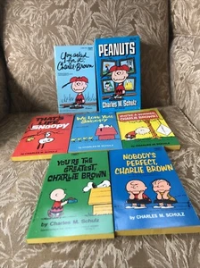 Vintage Peanuts von Charles M. Schulz Buch Geschenkbox #2 - 6 Bücher Set mit Etui - Bild 1 von 12