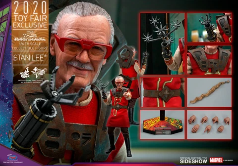 HOT TOYS MARVEL THOR: RAGNAROK STAN LEE 1:6 FIGURE EXCLUSIVE ~SEALED BROWN BOX~ Cover