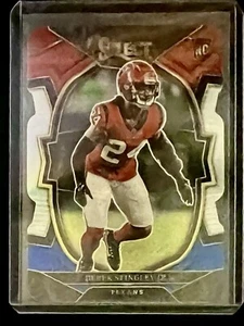 2022 Panini Select Blue/Orange Prizm Die-Cut #48 Derek Stingley JR RC - Picture 1 of 3
